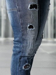 Vīriešu džinsi debesu zili OZONEE NB/MP0050BZ