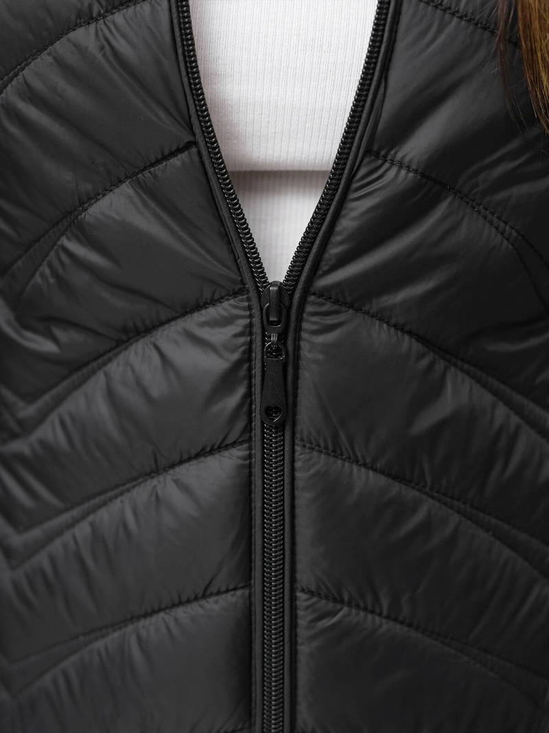 Sieviešu jaka melna OZONEE JS/16M9238/392