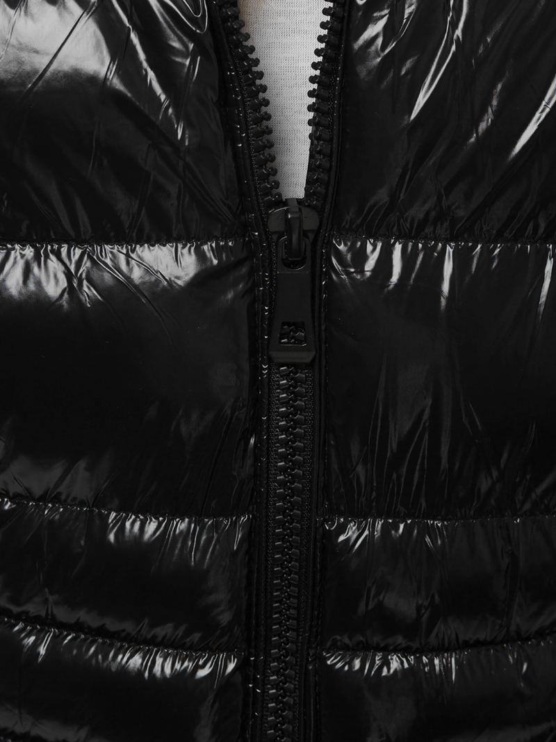 Sieviešu ziemas virsjaka melna OZONEE N/6357