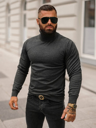 Vīriešu svīteris grafīta OZONEE O/GM303