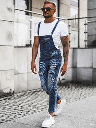 Vīriešu džinsi debesu zili OZONEE O/E9682