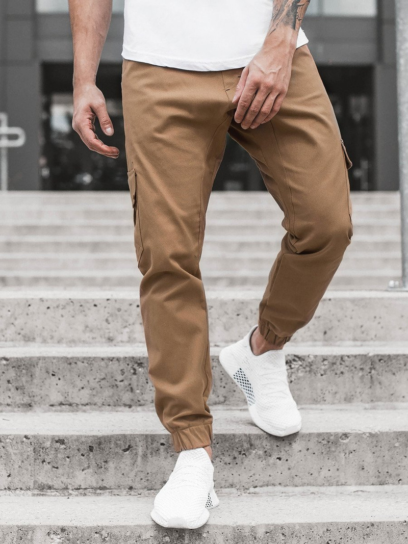 Vīriešu jogger bikses camel OZONEE A/404