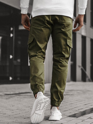 Vīriešu jogger bikses haki OZONEE A/404