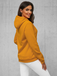 Sieviešu džemperis ar kapuci camel OZONEE JS/W02/26Z