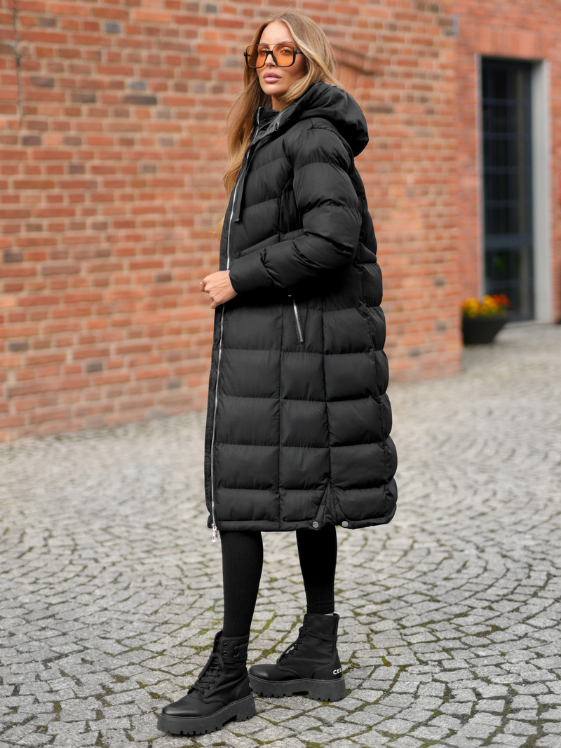 Sieviešu jaka melna OZONEE JS/M736/392Z