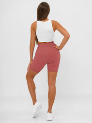 Īsi burgundija sieviešu legingi OZONEE JS/XY24026S