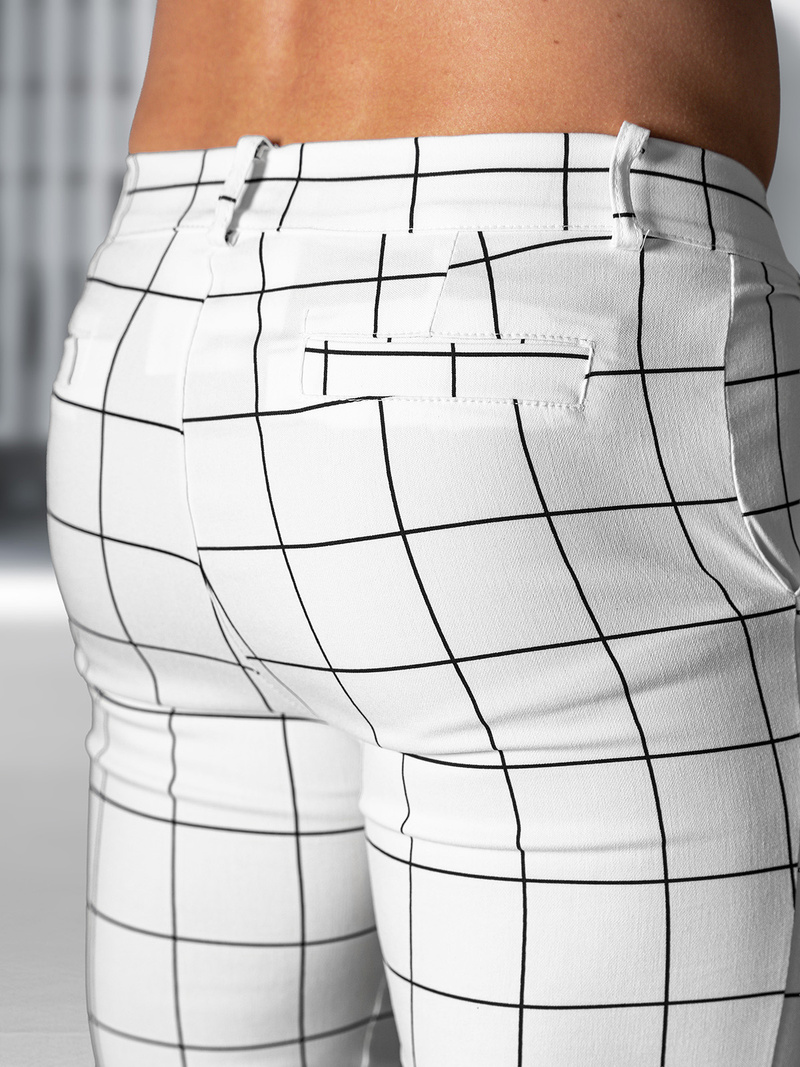 Vīriešu Chino Bikses Baltas OZONEE O/P4009Z