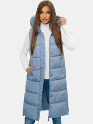 Sieviešu veste gaiši debesu zila OZONEE O/H909/101