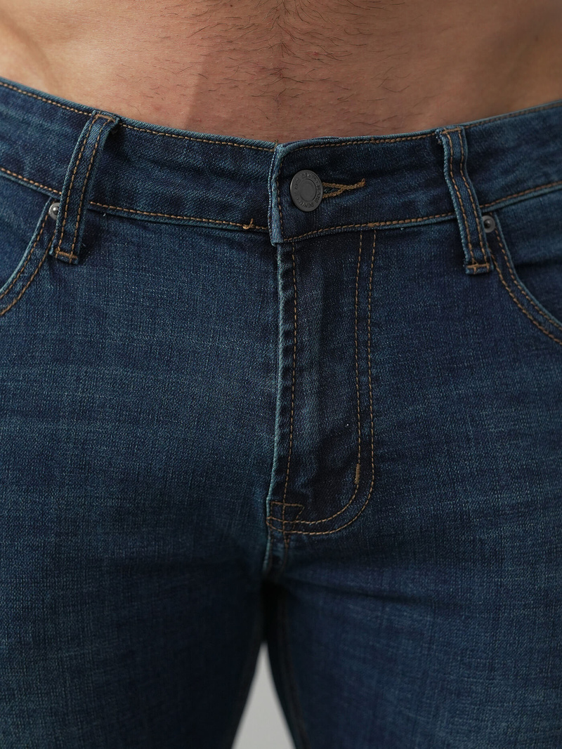 Vīriešu džinsi zili OZONEE O/JK2895A