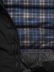 Vīriešu ziemas jaka melna OZONEE JS/5M718/392