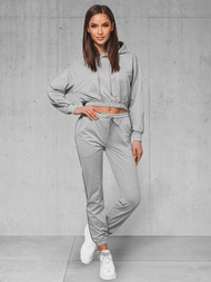 Sieviešu sporta tērps pelēks OZONEE O/HW251213B