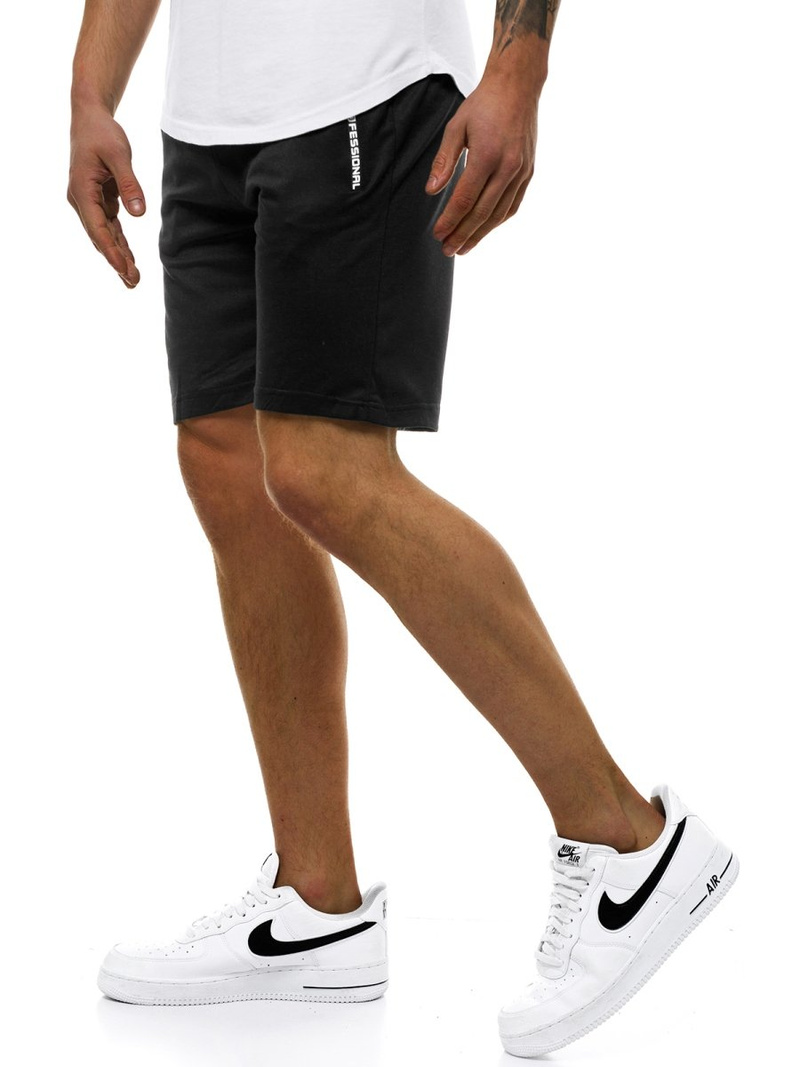 Vīriešu šorti melni OZONEE JS/XW51