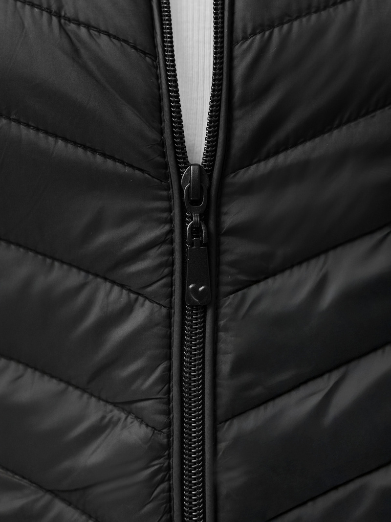 Sieviešu veste melna OZONEE JS/16M9255/392