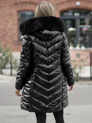 Sieviešu jaka melna OZONEE JS/16M9100/392Z