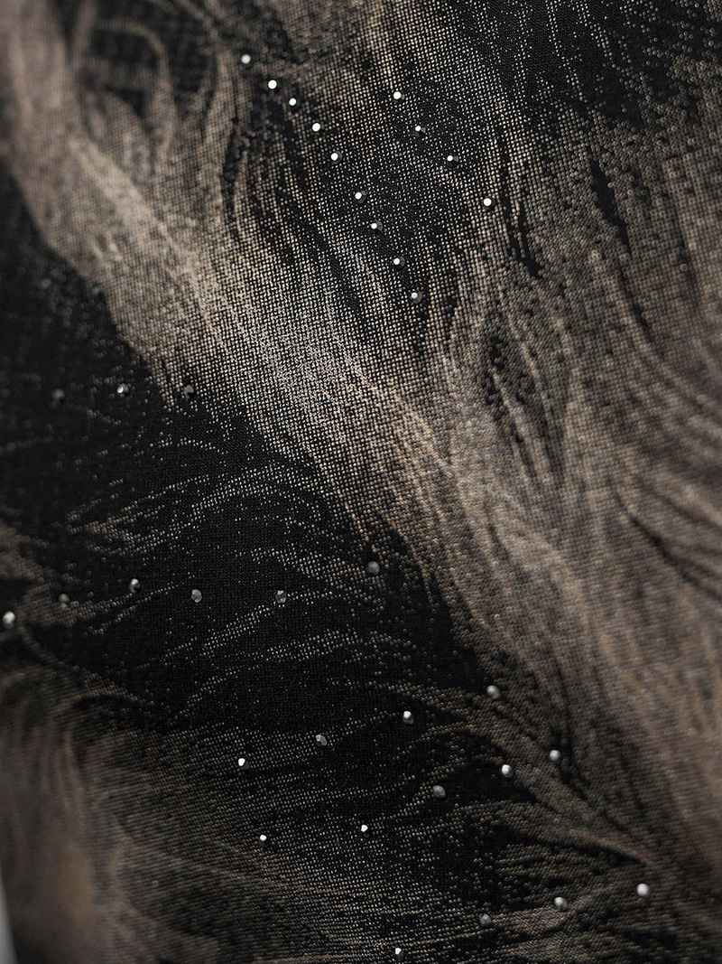 Vīriešu t-krekls melns OZONEE NB/MT3039