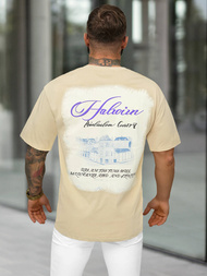 Vīriešu t-krekls smilšu OZONEE O/YN2/632