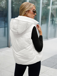 Sieviešu veste balta OZONEE JS/16M9291/281
