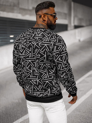 Vīriešu jaka melna OZONEE JS/8B1219/3