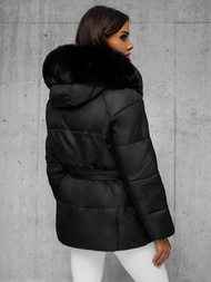 Sieviešu jaka melna OZONEE JS/16M9206/392Z