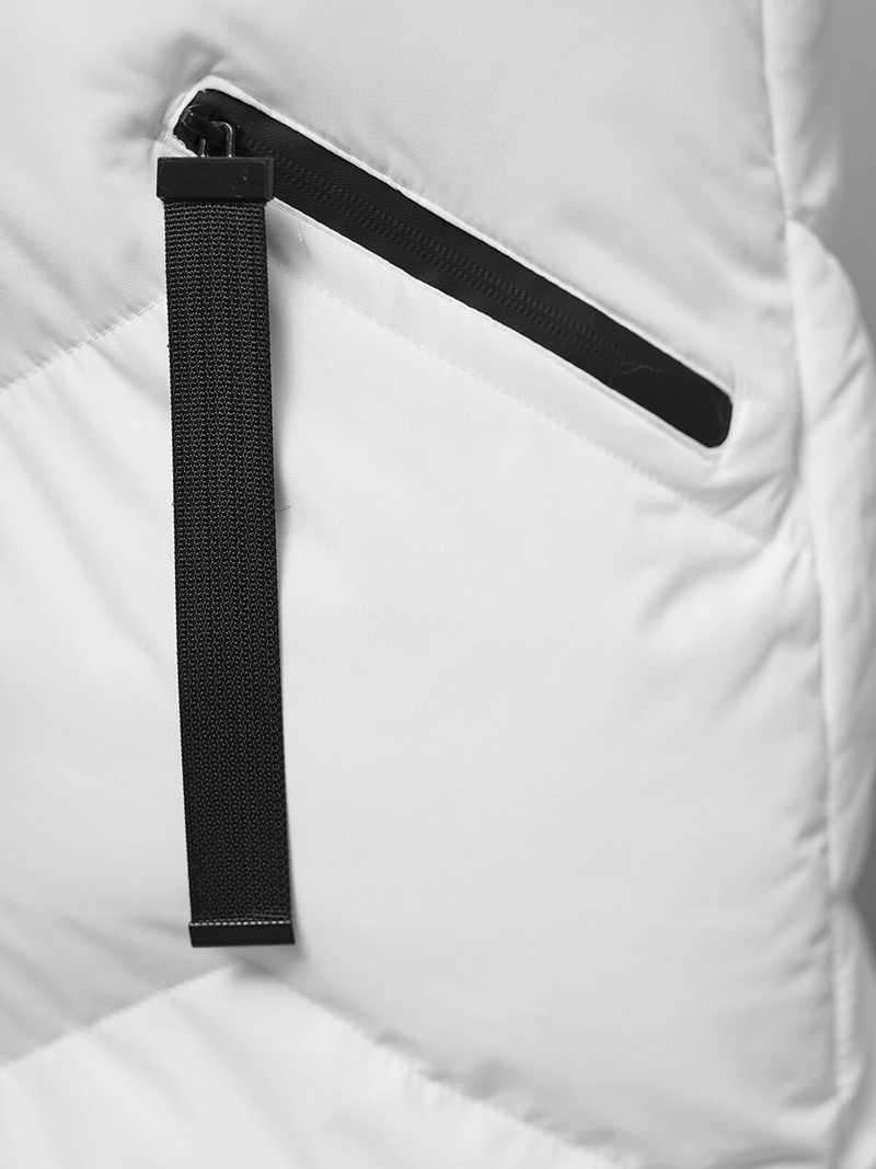 Sieviešu veste balta OZONEE JS/M788/281Z