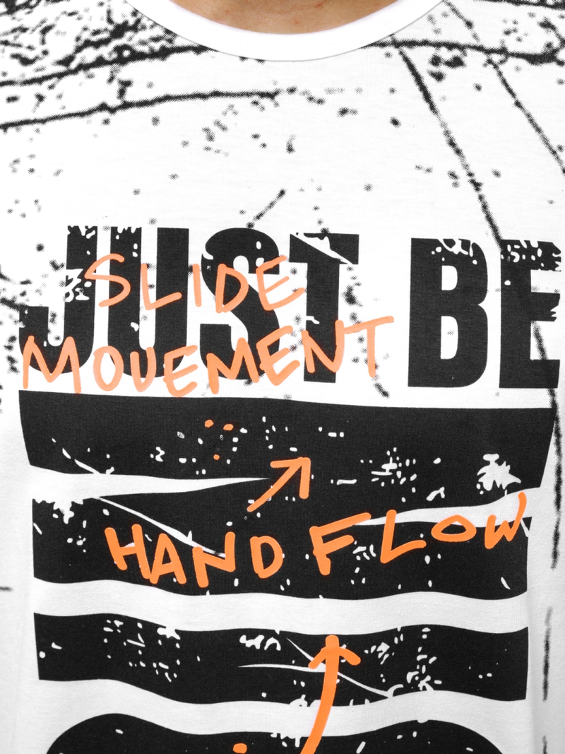 Vīriešu T-krekls balts OZONEE JS/KS1983Z