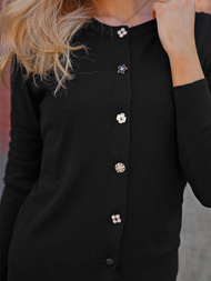 Sieviešu džemperis melns OZONEE JS/53B5210/3