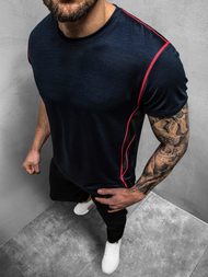 Vīriešu T-krekls tumši zils OZONEE JS/KS2104Z