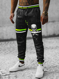 Vīriešu sporta bikses melnas OZONEE JS/K10227Z