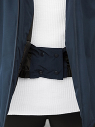 Vīriešu ziemas virsjaka tumši zila OZONEE JS/HH011/50Z