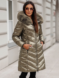 Sieviešu jaka zelts OZONEE JS/16M9100/403Z