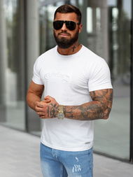 Vīriešu t-krekls balts OZONEE O/QQ1386