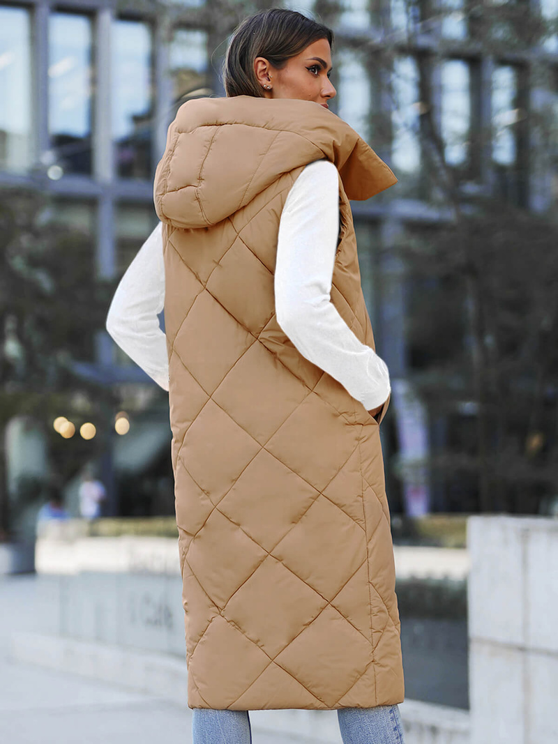 Sieviešu veste camel OZONEE JS/5M3165/84