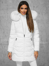 Sieviešu jaka balta OZONEE JS/16M9121/281