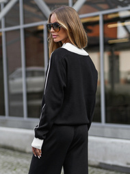 Sieviešu sporta tērps melns OZONEE JS/26C8805/3