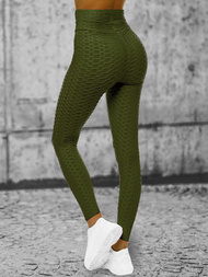 Sieviešu legingi haki OZONEE JS/YW88024/7