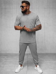 Vīriešu t-krekls pelēks OZONEE O/Y960T