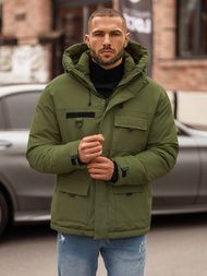 Vīriešu parka haki OZONEE JS/31M5018Z