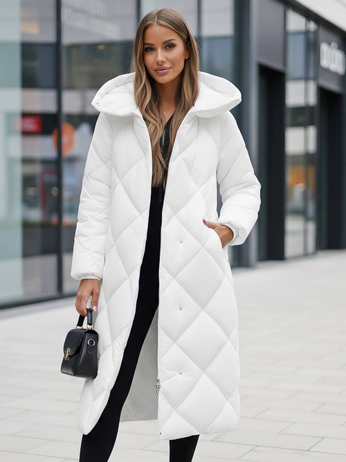 Sieviešu jaka balta OZONEE JS/5M3173/281Z