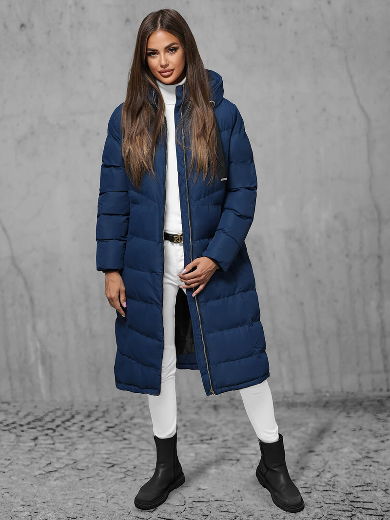 Sieviešu jaka tumši zila OZONEE JS/M736/215