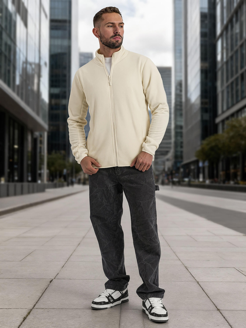 Vīriešu džemperis ecru OZONEE JS/HH016/1