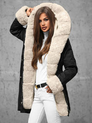 Sieviešu jaka melna OZONEE JS/5M3187/392