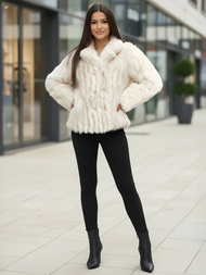 Sieviešu jaka balta OZONEE JS/11Z8261Z