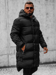 Vīriešu virsjaka melna OZONEE O/M799