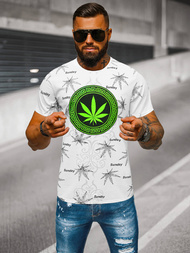 Vīriešu T-krekls Balts OZONEE O/T139/1