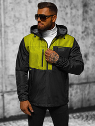 Vīriešu virsjaka melns OZONEE JS/22M311/392