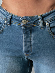 Vīriešu džinsi debesu zili OZONEE O/0525