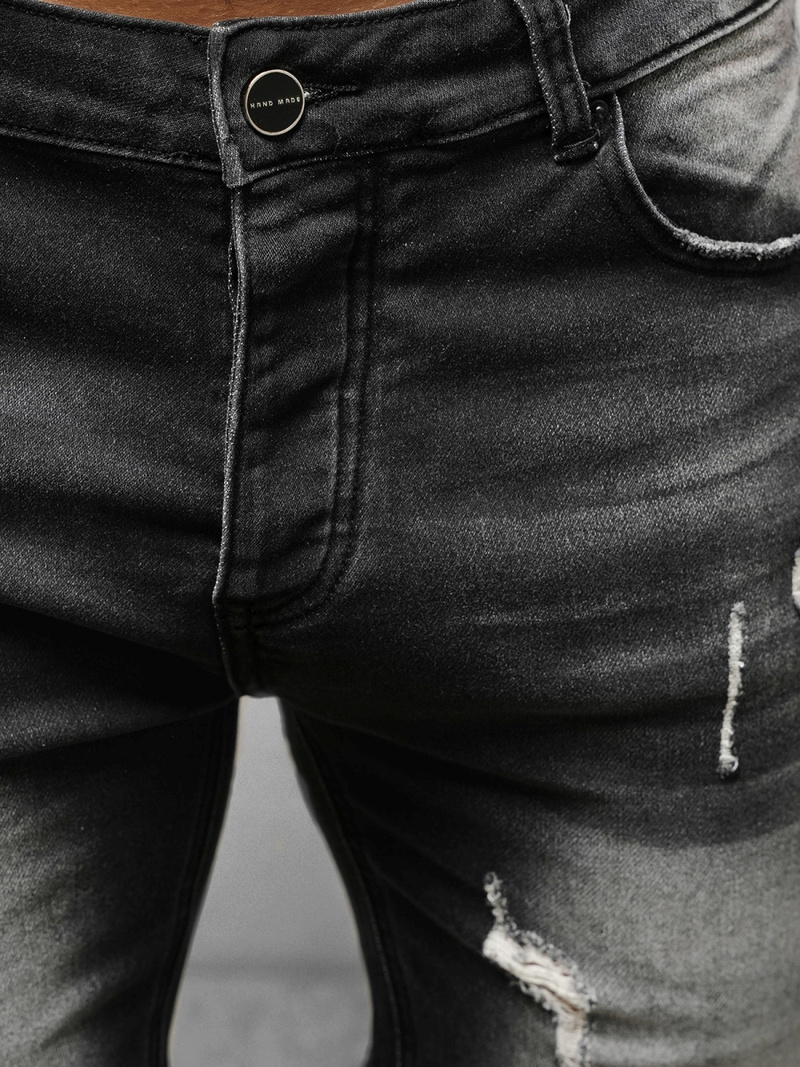 Vīriešu šorti melni OZONEE NB/MP0061N