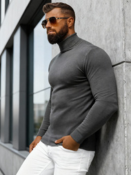 Vīriešu svīteris grafīta OZONEE NB/MMB600/3Z