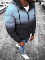 Vīriešu divpusēja virsjaka debesu-zila/tumši-zila OZONEE JS/M760/105