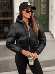 Sieviešu jaka melna OZONEE JS/5M3260/392